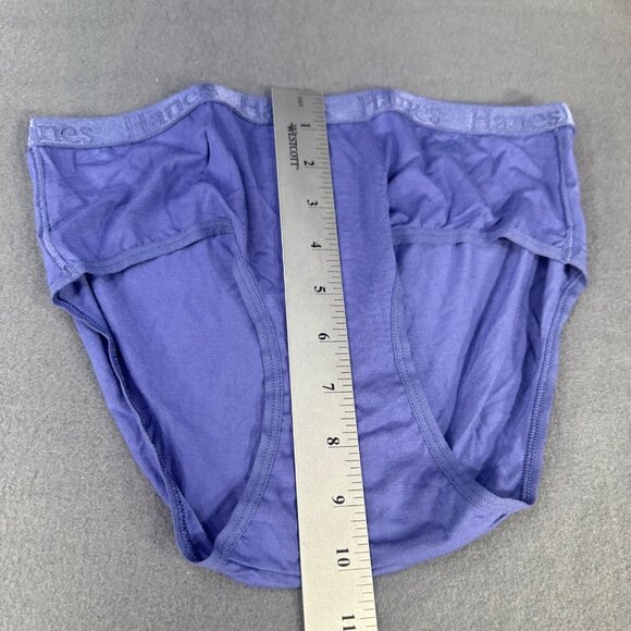 Hanes Originals Womens Size Small 5 Hipsters Bamboo Blend Blue New Without Tags - Picture 5 of 6